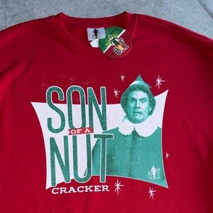 Buddy the Elf Son of a Nutcracker Christmas Holiday Sweatshirt